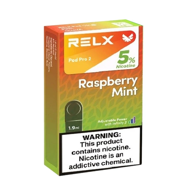 RELX悅刻六代煙彈-Relx6代菸彈-5%尼古丁樹莓薄荷-實拍圖