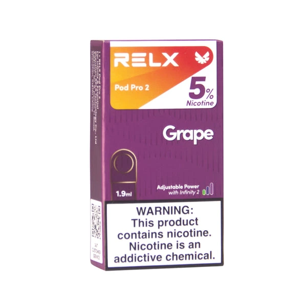 RELX悅刻六代煙彈-Relx6代菸彈-5%尼古丁葡萄-實拍圖